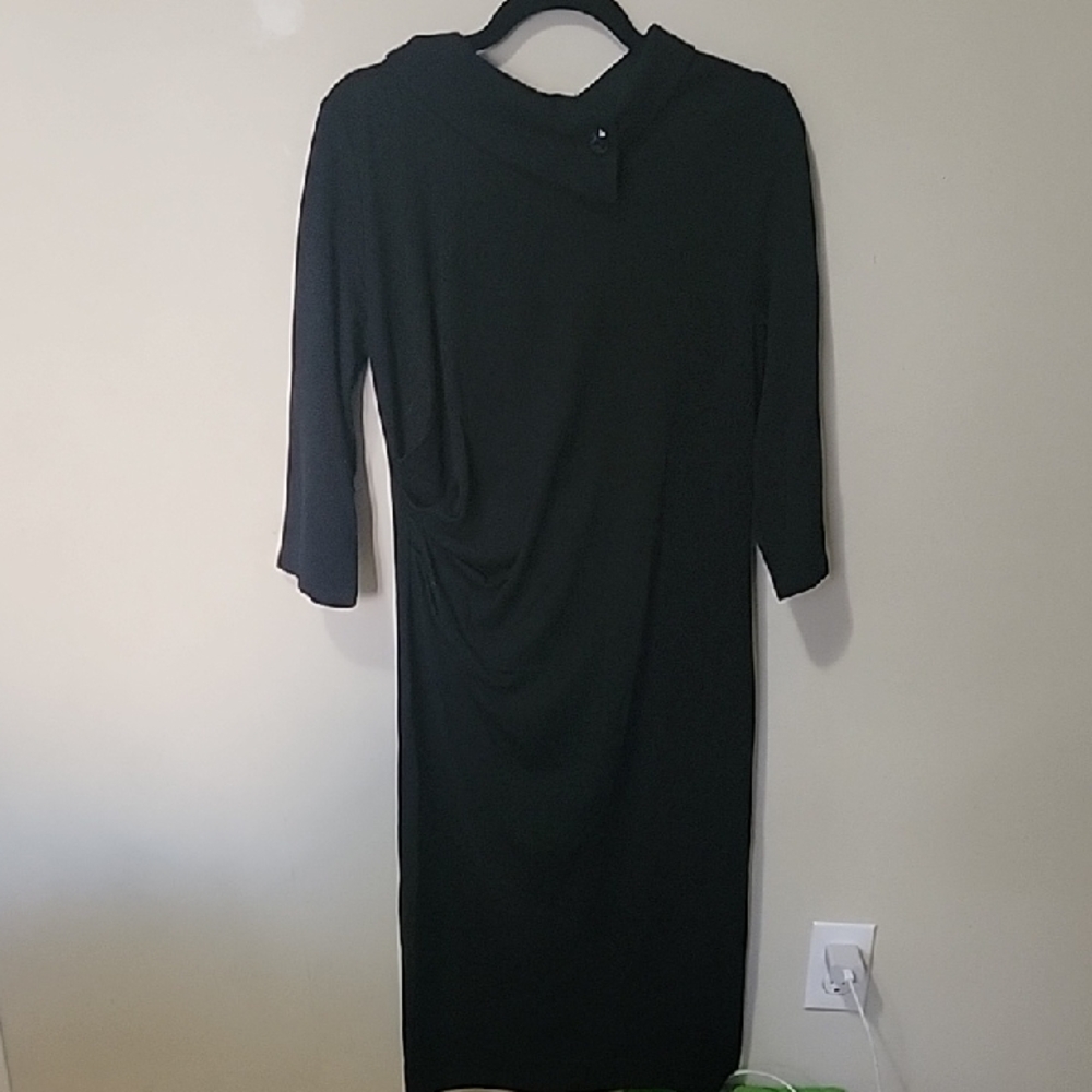 NWT HOMEEYE Elegant Black Women's Dress XXL P2P 21 L 44